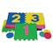 Creativity Street WonderFoam Hopscotch Puzzle Mat, 12 x 12, 26 Pieces PAC4384 - alternate 2